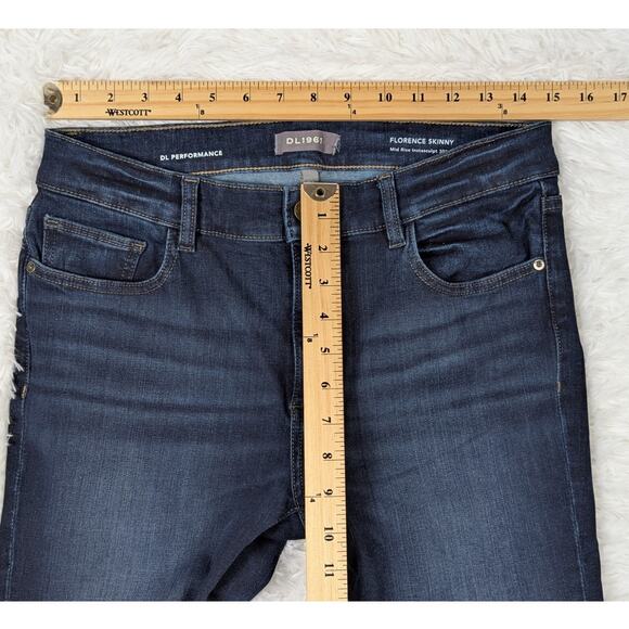 DL1961 DL Performance Florence Skinny Mid-Rise Instasculpt 30" Jeans Size 29 - Picture 9 of 12